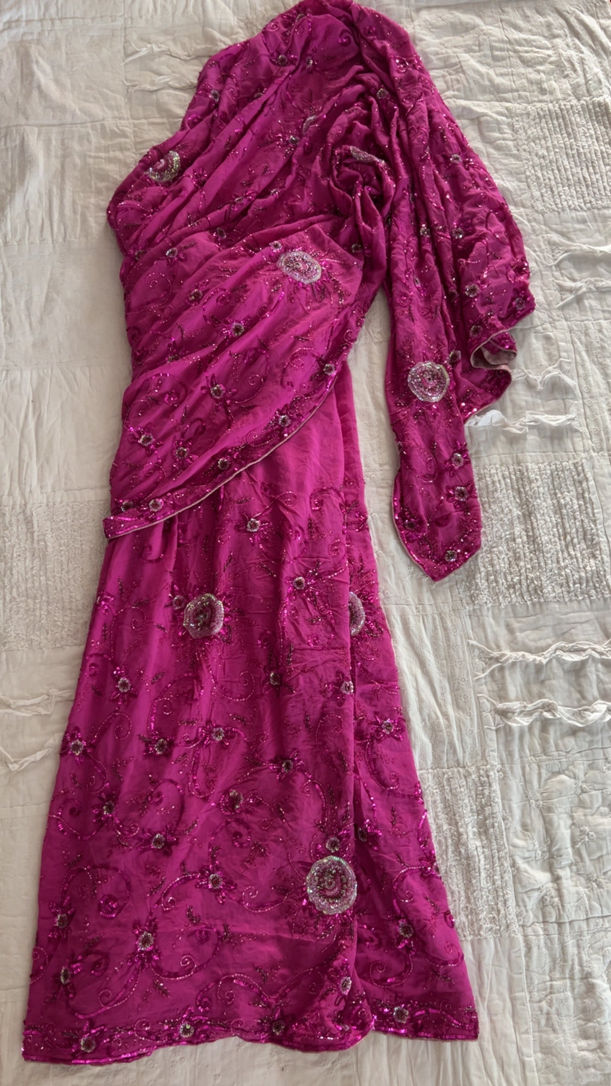 Unstitched saaree